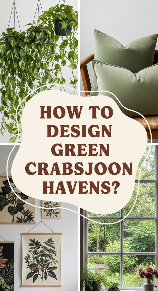 How to Design a Green Crabsjoon Haven for a Refreshing Morning Mood