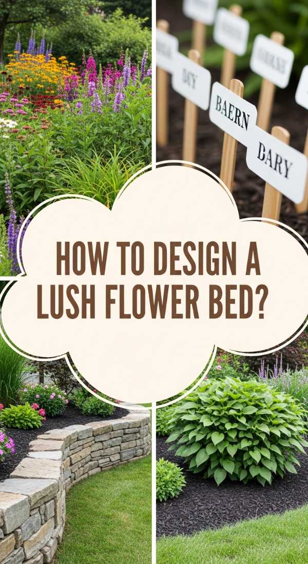 How To Design A Lush Flower Bed For Instant Curb Appeal 69dde9119f525