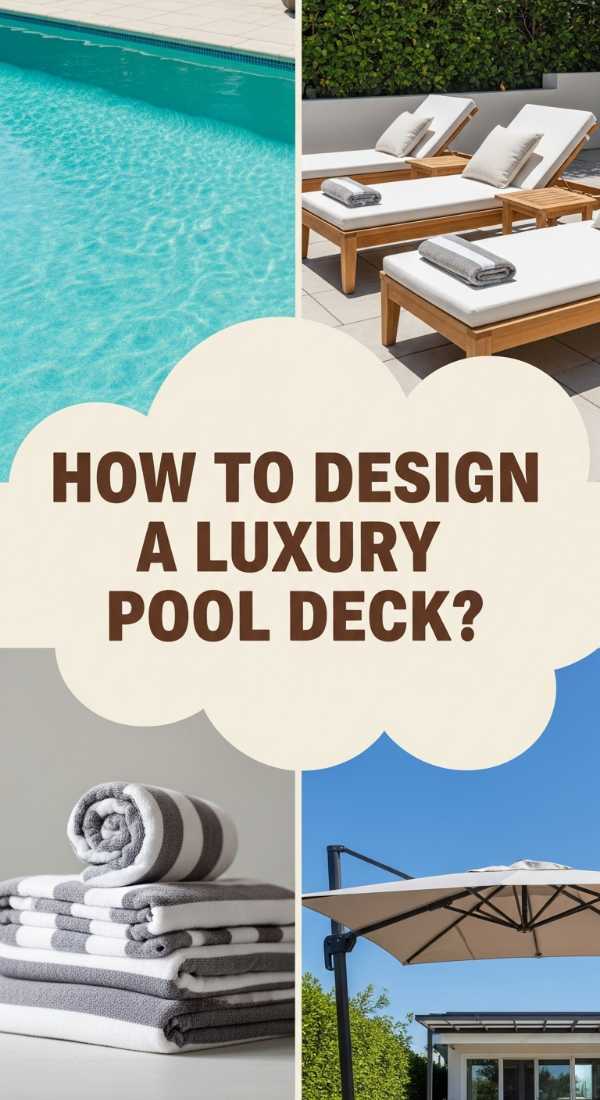 How To Design A Luxury Pool Deck For Summer Bliss 69df1b579f7cb