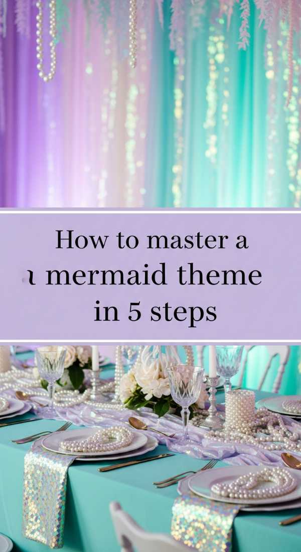 How To Design A Mermaid Dream Party 69e3273aa38fc