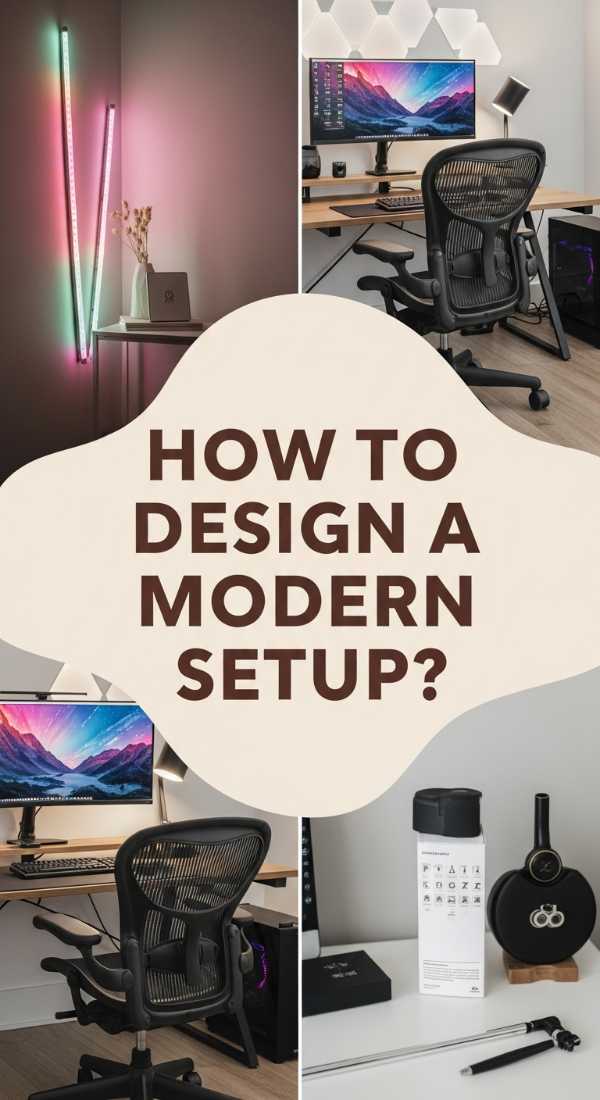 How To Design A Modern Setup For Productive Focus 69df1b442f3c0