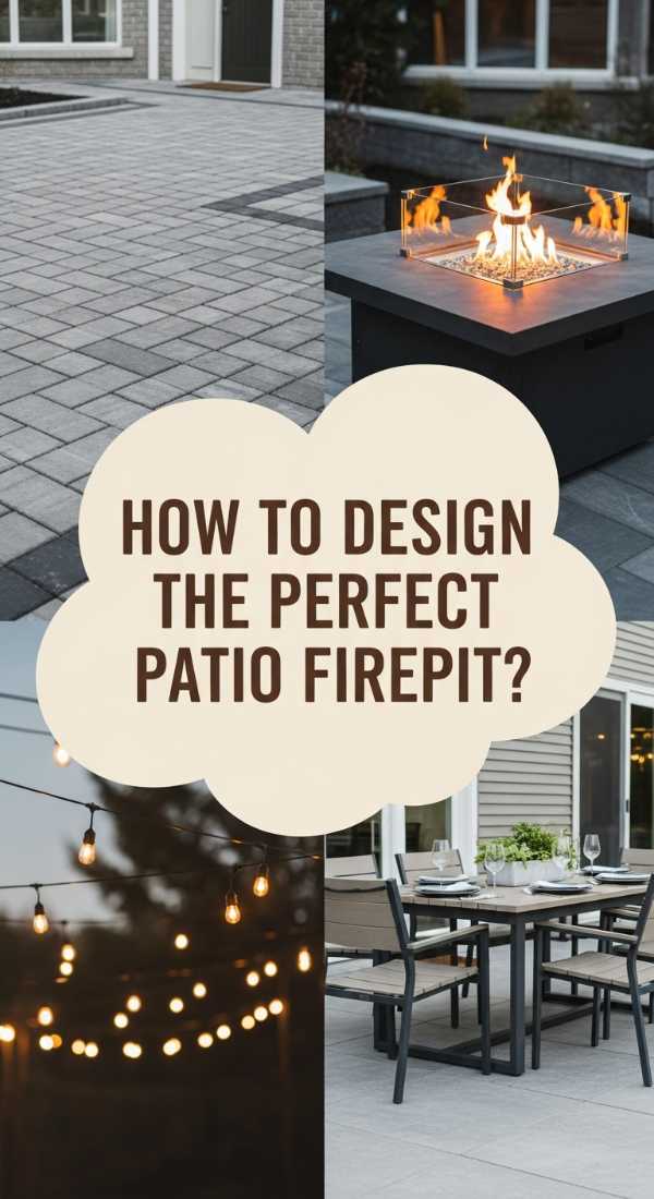 How To Design A Patio Fire Pit For Elegant Evening Entertaining 69f081fb09df7