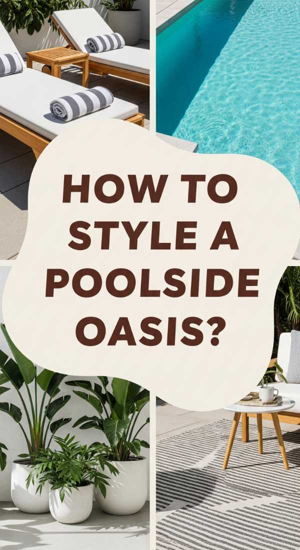 How To Design A Poolside Oasis For Ultimate Summer Relaxation 69e9fc7084974