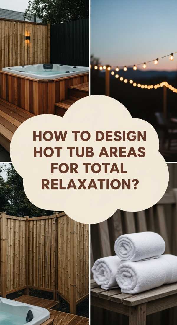 How To Design A Private Hot Tub Area For Ultimate Backyard Relaxation 69edfddf8f4bd