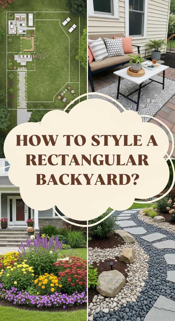 How To Design A Rectangular Backyard For A Peaceful Garden Escape 69f2f5045e02c