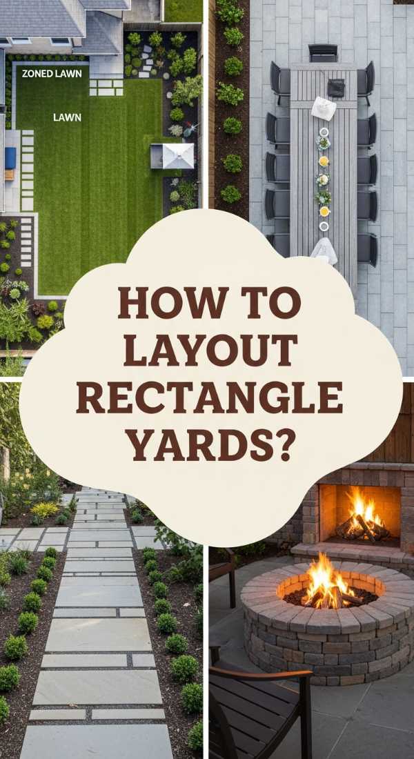 How To Design A Rectangular Backyard Layout For Maximum Functionality 69f23881d0361