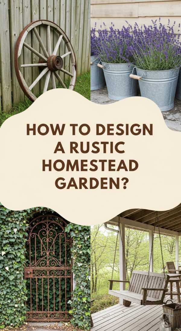 How To Design A Rustic Homestead Garden For Timeless Country Charm 69e6483e7b87c