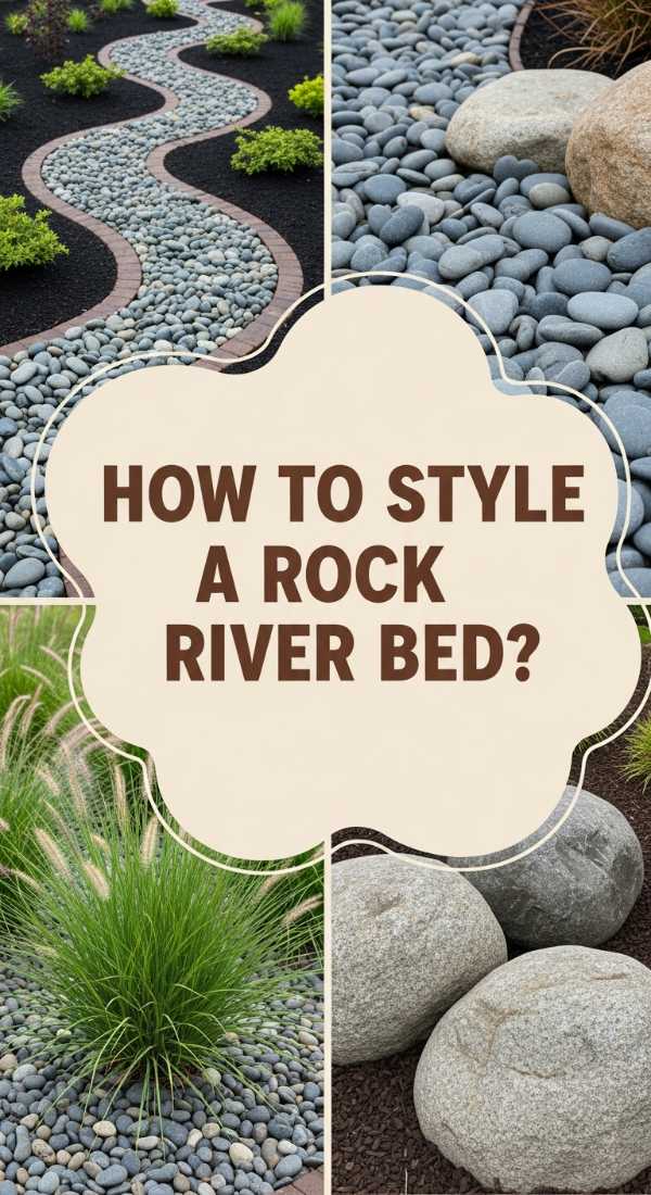 How To Design A Serene Rock River Bed For Ultimate Curb Appeal 69ecacf62d35b
