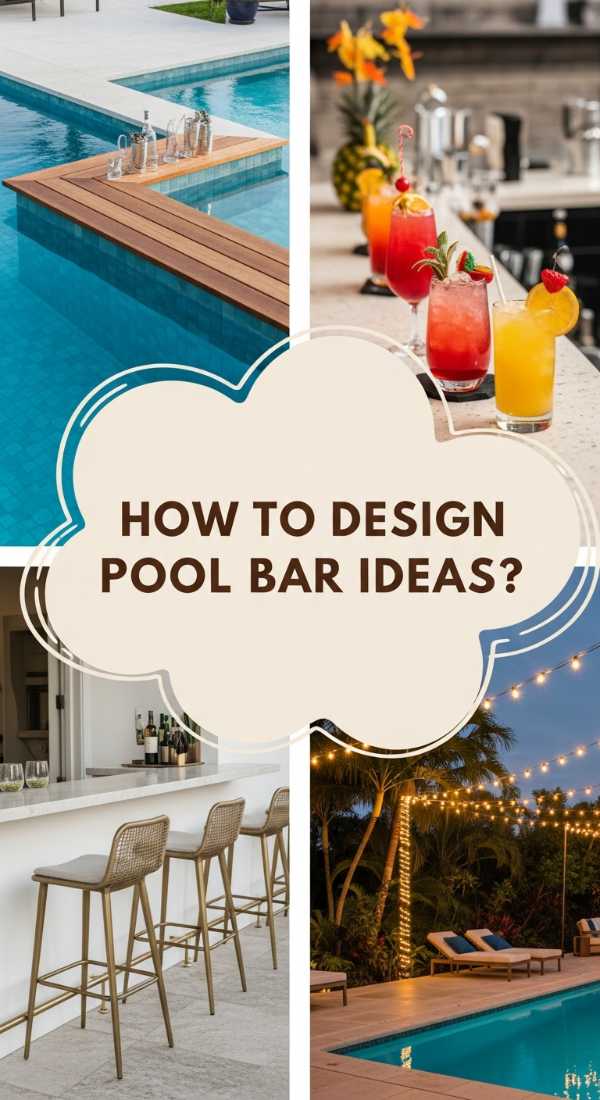 How To Design Above Ground Pool Bar Ideas For Ultimate Summer Entertaining 69ecaed2dccf5