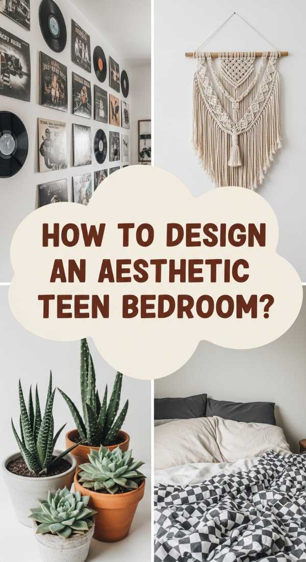 How To Design An Aesthetic Teen Bedroom For A Personal Sanctuary 69edf966b3ebd