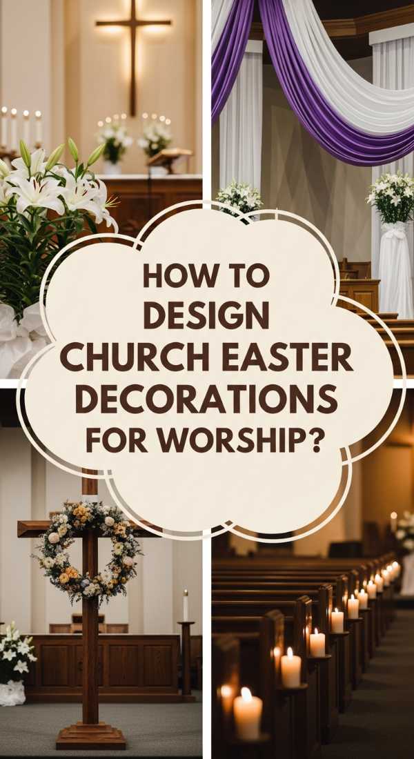 How To Design Church Easter Decorations Sanctuary For A Beautiful Worship Experience 69df1dad01d8a