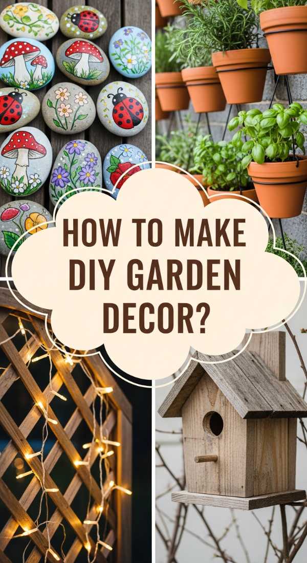 How To Design Diy Garden Decor For A Whimsical Outdoor Haven 69e5fe0b61f4f