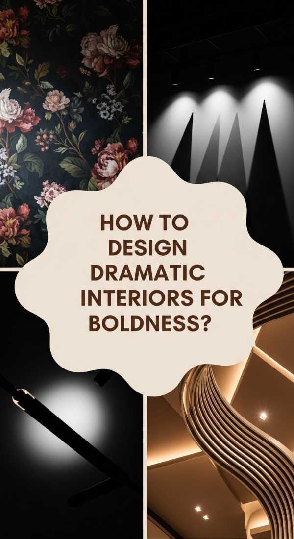 How To Design Dramatic Interior Design For Bold Personalities 69e4b924665a8