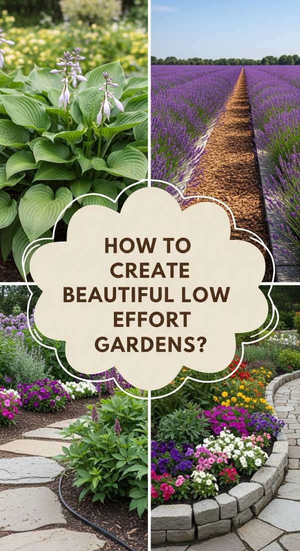 How To Design Dreamy Gardens With Low Maintenance Flower Bed Ideas 69edfc087f56d