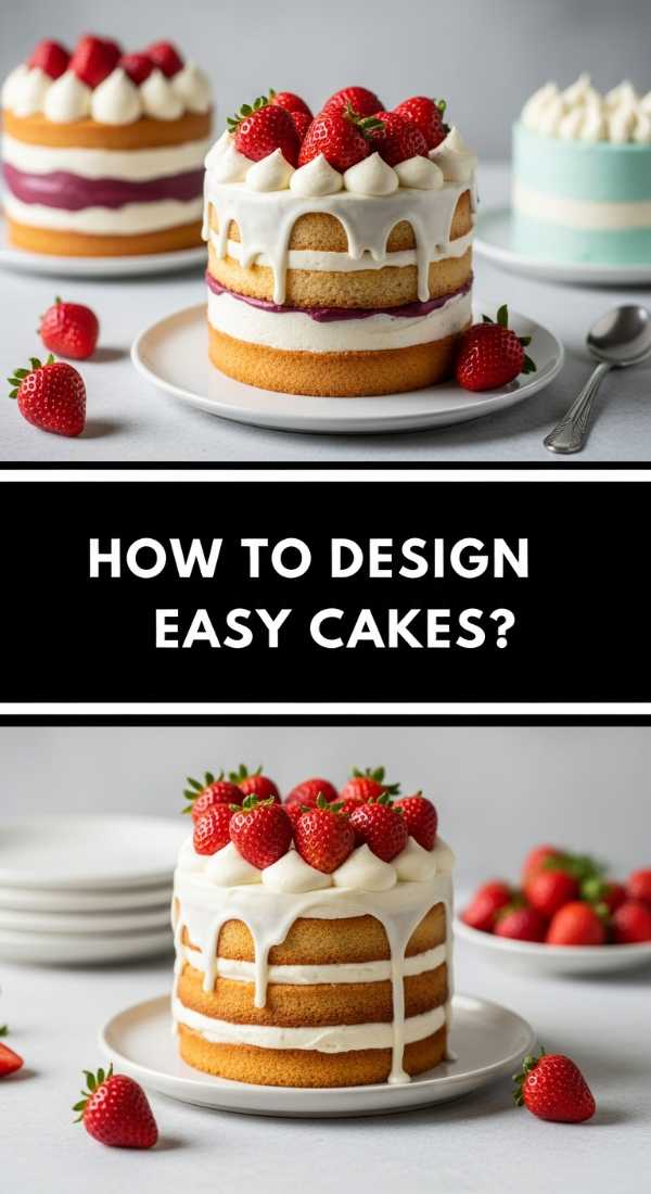 How To Design Easy Cakes 69df8f6363541