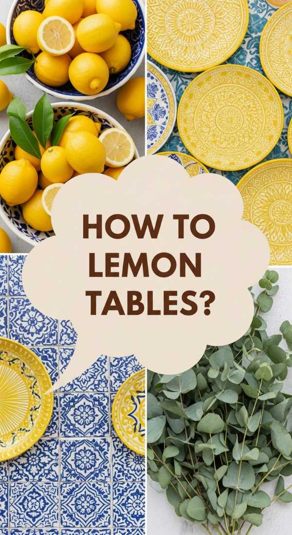How To Design Lemon Table Settings For Refreshing Summer Vibes 69df1db00d91c