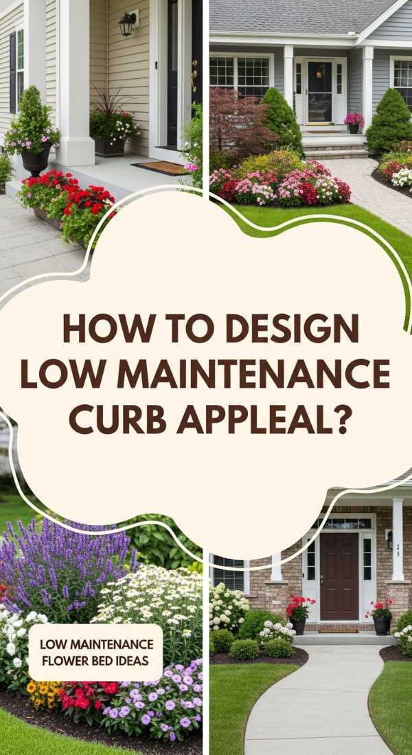 How To Design Low Maintenance Curb Appeal For A Welcoming Entrance 69edf969da6a1