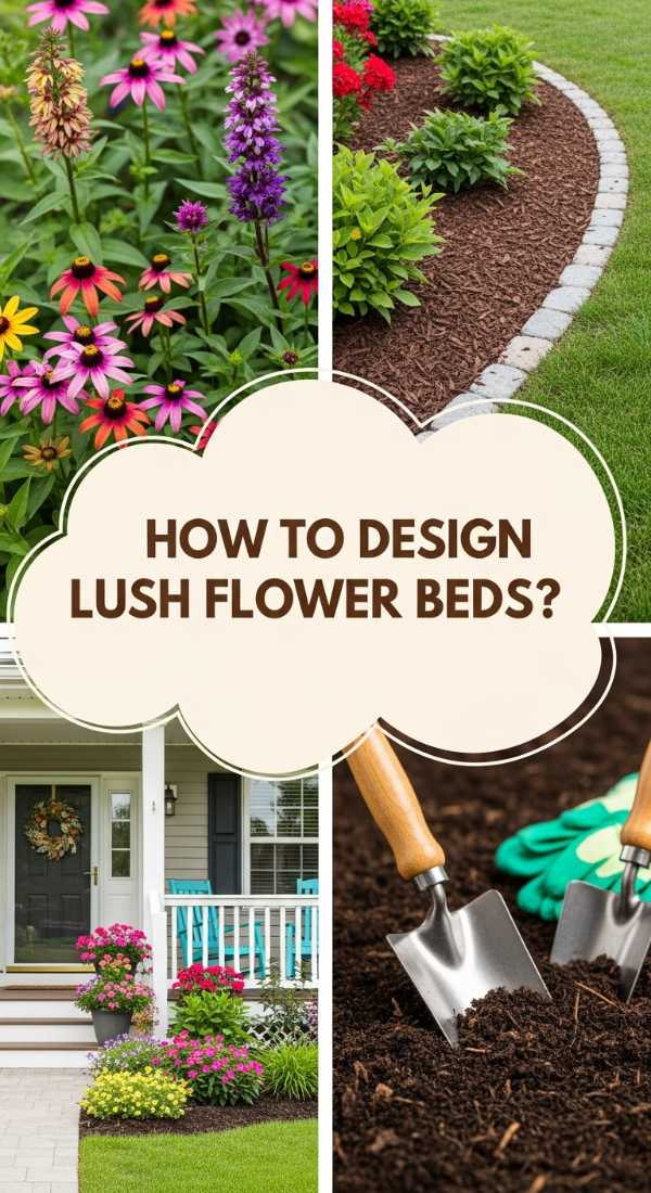 How To Design Lush Flower Beds For Instant Curb Appeal 69f238ad6be4a