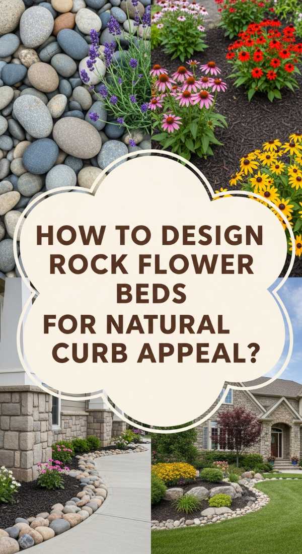 How To Design Rock Flower Beds For Natural Curb Appeal 69ef13a9d30b2