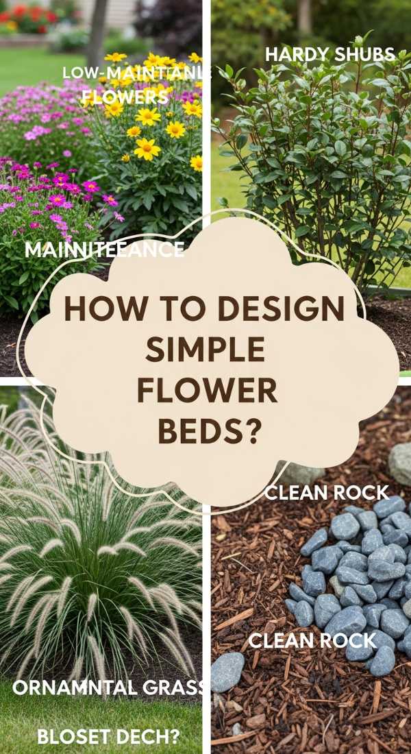 How To Design Simple Flower Beds For Minimal Weekend Upkeep 69f235026fdc9