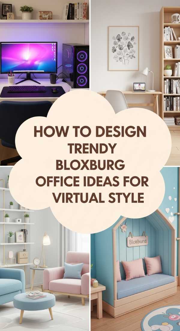 How To Design Trendy Bloxburg Office Ideas For Virtual Style 69eb4119d0b4f