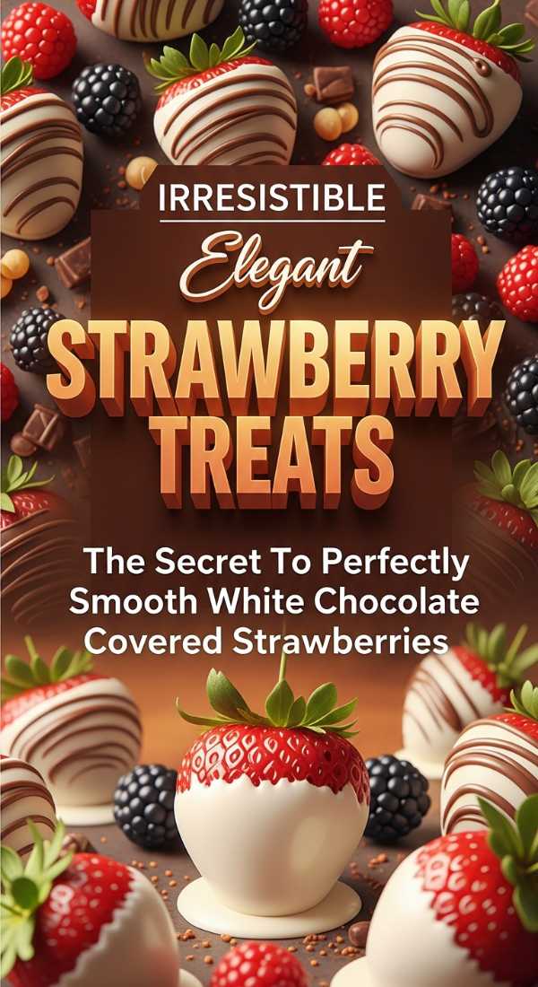 How To Dip White Chocolate Strawberries 69dfd9583cffa