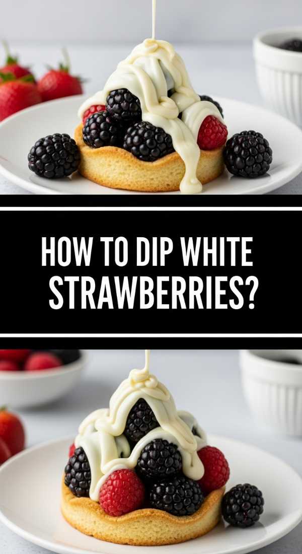 How To Dip White Strawberries 69e85b200dde6