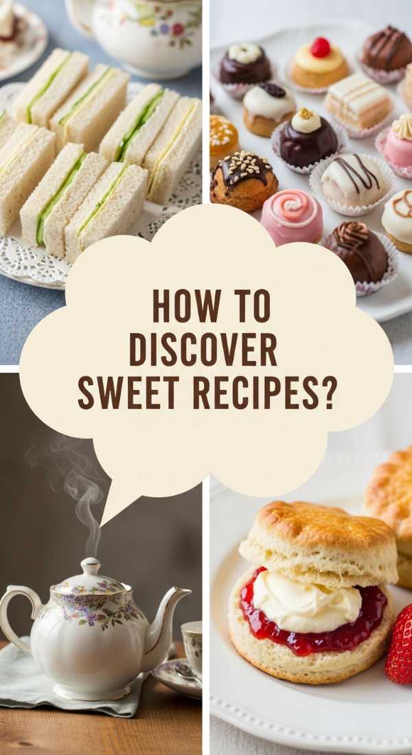 How To Discover Sweet Recipes For The Most Delightful Afternoon Tea 69e48083e691a