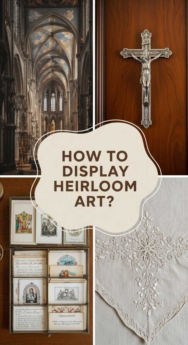 How To Display Heirloom Devotional Art For A Classic Spiritual Home 69df1e85991ce
