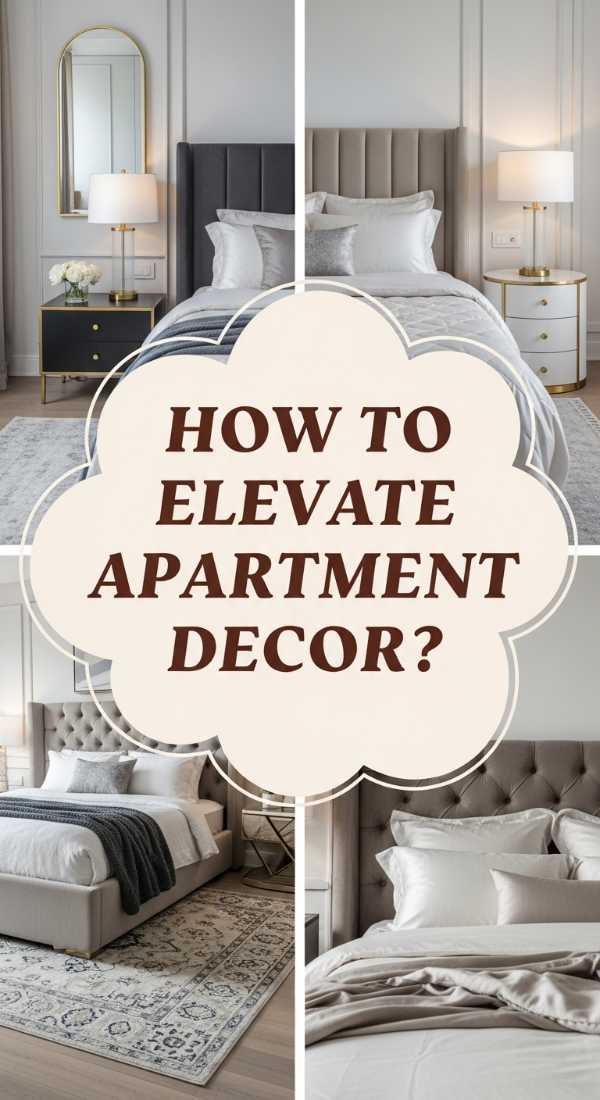 How to Elevate Apartment Bedroom Decor for High End Living