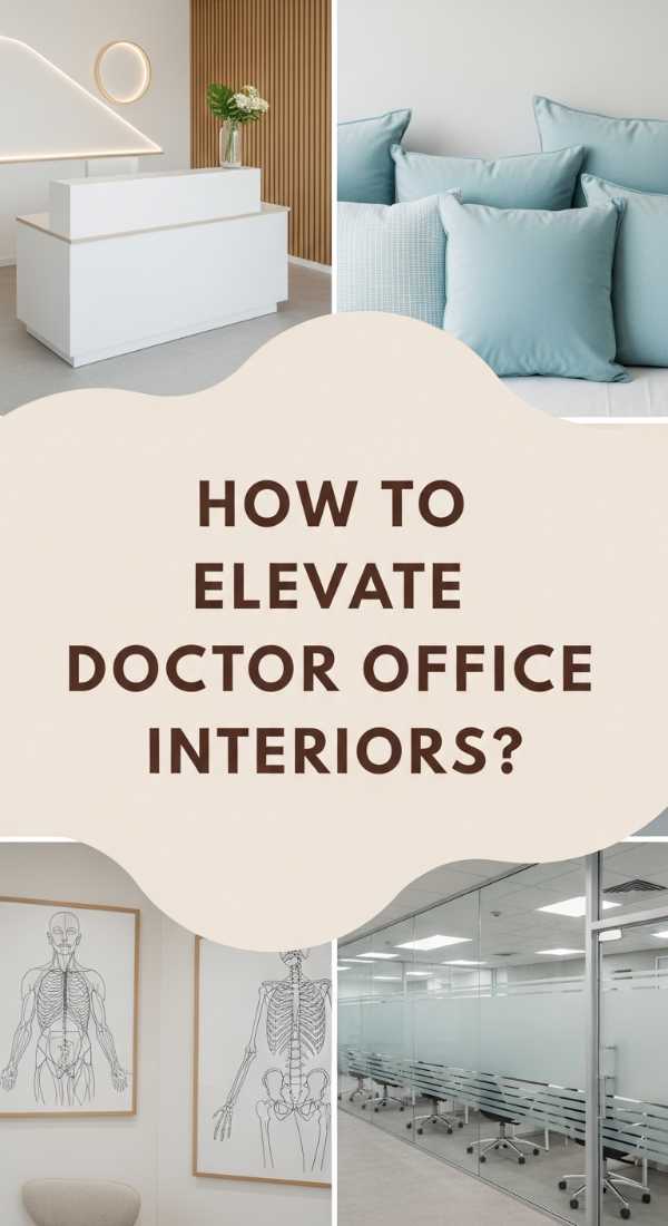 How to Elevate Doctor Office Interiors for Patient Peace