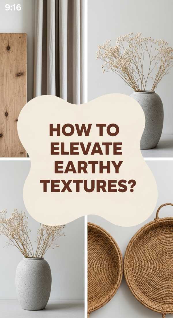 How To Elevate Home Design Ideas With Earthy Textures 69ecb077d3628