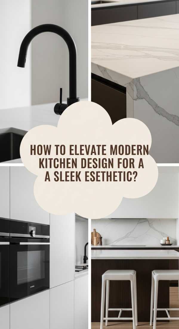 How To Elevate Modern Kitchen Design For A Sleek Aesthetic 69e3258002bd4