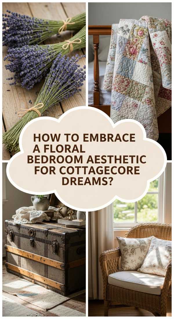 How To Embrace A Floral Bedroom Aesthetic For Cottagecore Dreams 69f2fe0dcd573