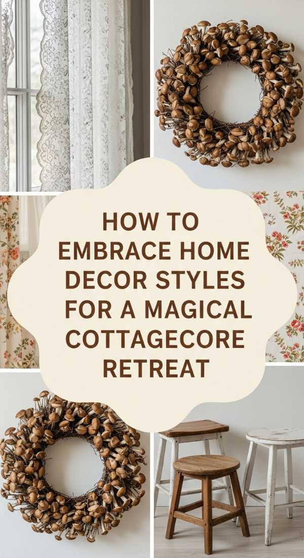 How To Embrace Home Decor Styles For A Magical Cottagecore Retreat 69ecb07b67c6a