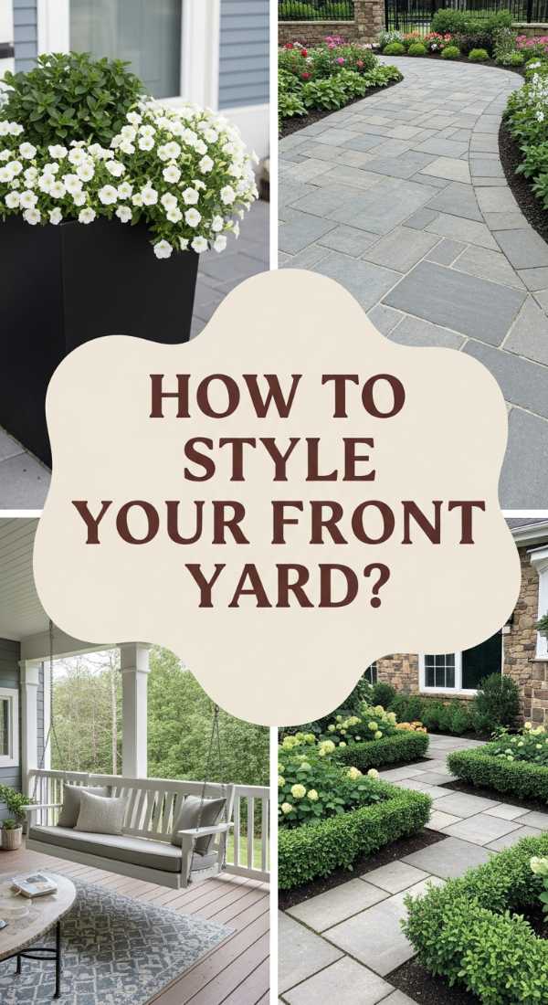 How To Enhance Front Yard Decor For Stunning Curb Appeal 69df1b46e7174