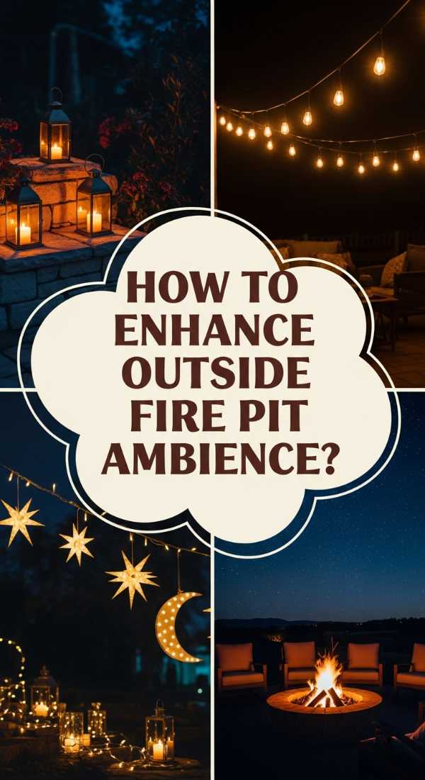 How To Enhance Outside Fire Pit Ideas For Magical Starlit Nights 69f07efb7f32d