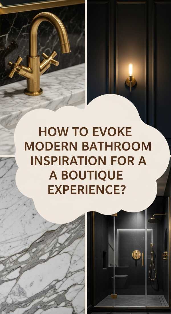 How To Evoke Modern Bathroom Inspiration For A Boutique Experience 69e32582d9717