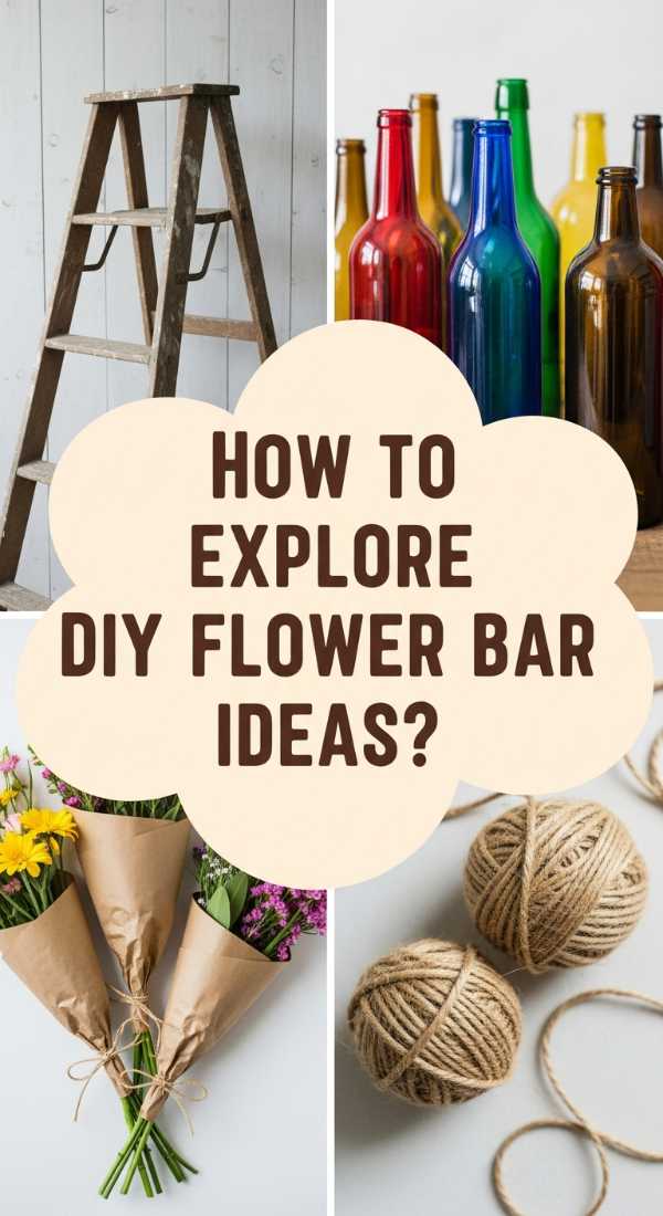 How To Explore Diy Flower Bar Ideas For A Creative Garden Party 69f0804063ffd