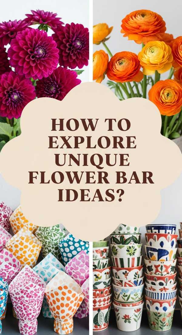 How To Explore Unique Flower Bar Ideas For A Colorful Seasonal Soiree 69f08038b9a3a