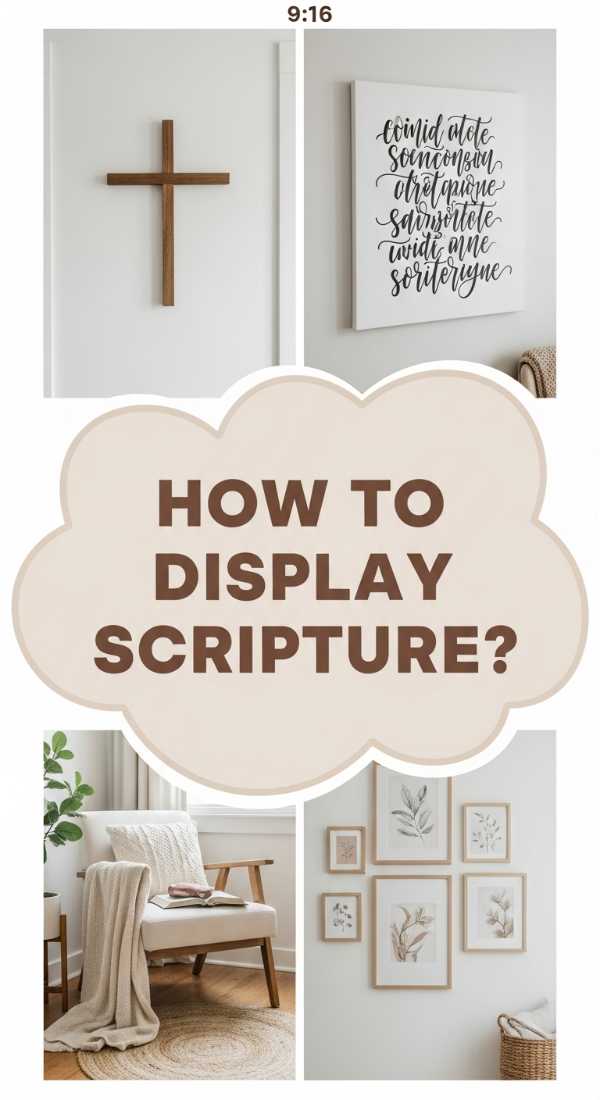 How to Feature Christian Home Decor for Daily Inspiration