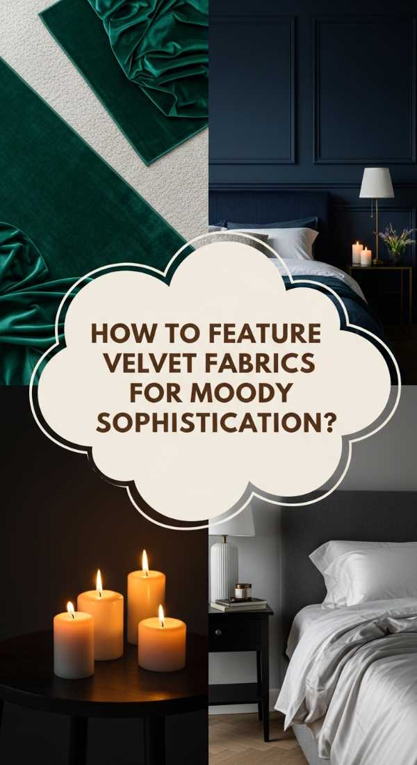 How To Feature Velvet Fabrics For Moody Sophistication 69f2f4e2127c8