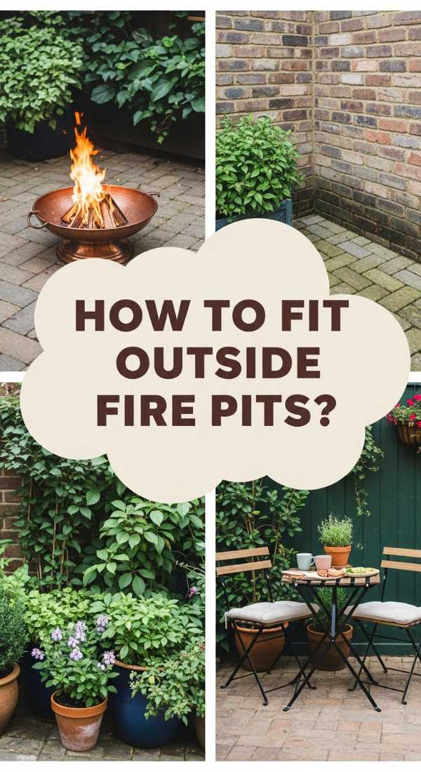 How To Fit An Outside Fire Pit For A Charming Small Space Retreat 69f07f036f188