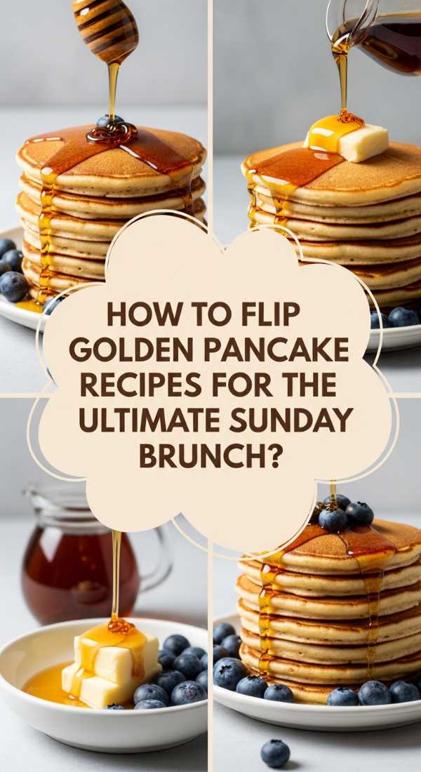 How to Flip Golden Pancake Recipes for the Ultimate Sunday Brunch