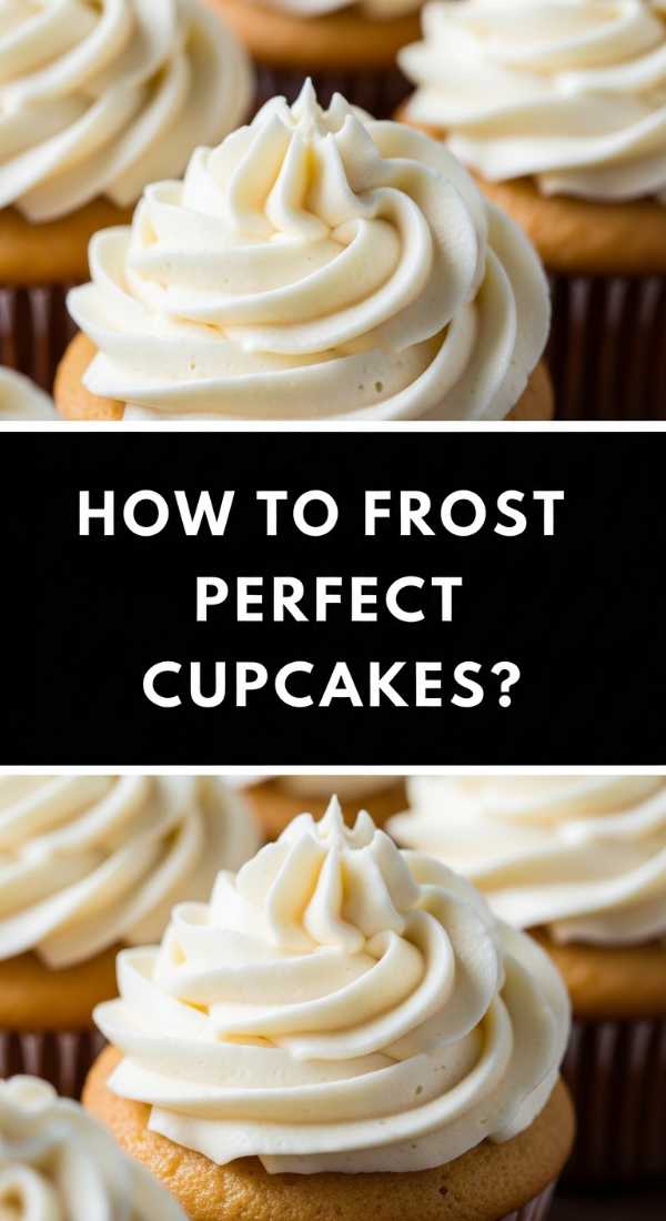 How to frost perfect cupcakes?