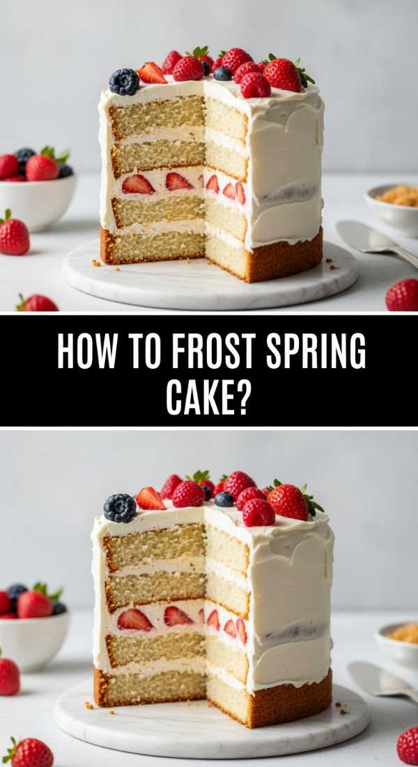 How To Frost Spring Cake 69e639570d787