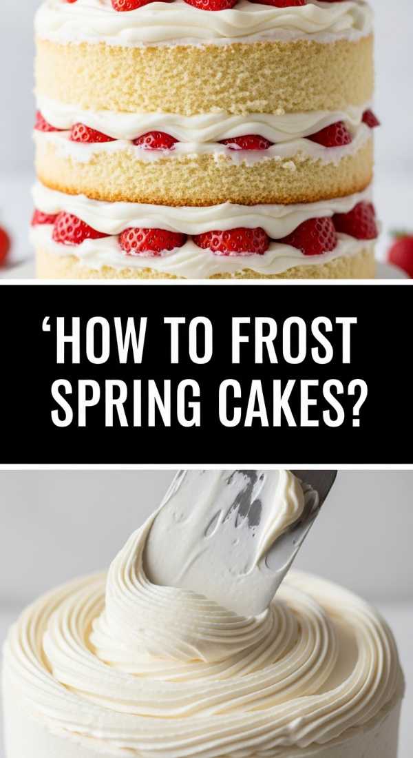 How To Frost Spring Cakes 69e637771b9b5