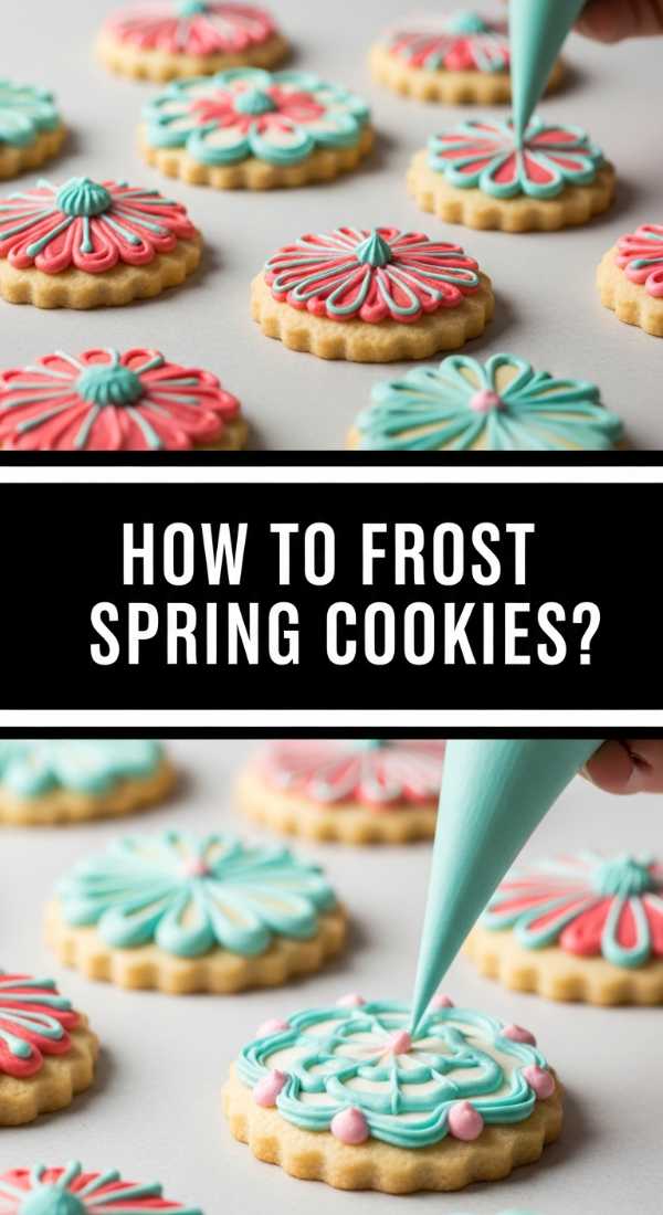 How To Frost Spring Cookies 69f396604dcfc