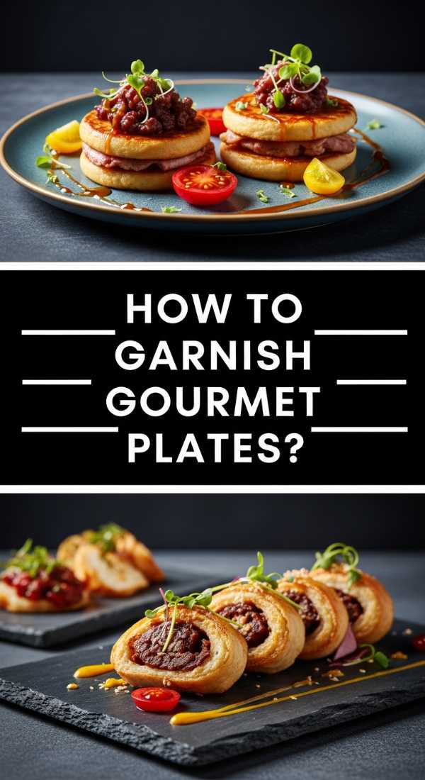 How To Garnish Gourmet Plates 69f2539078697