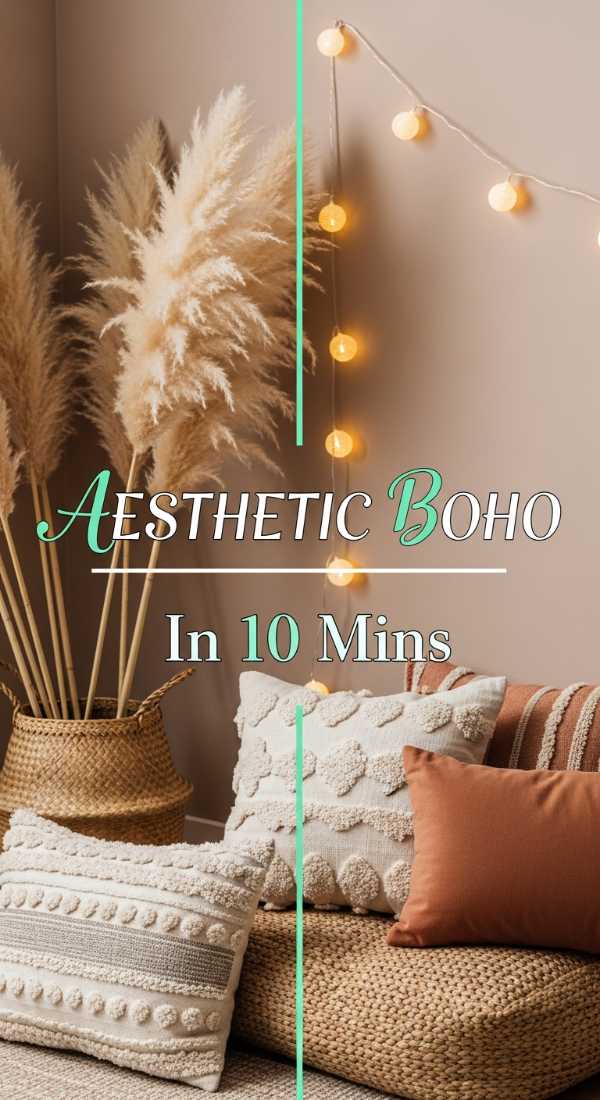 How to get the aesthetic boho look in 10 minutes